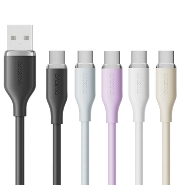 SilkLine – USB-A to Type-C Cable, 1M, 3A Fast Charge & Durable