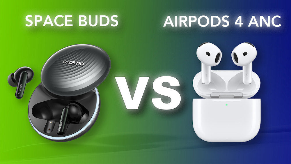 oraimo SpaceBuds vs Apple AirPods 4 ANC : Quels écouteurs choisir en 2025 ?