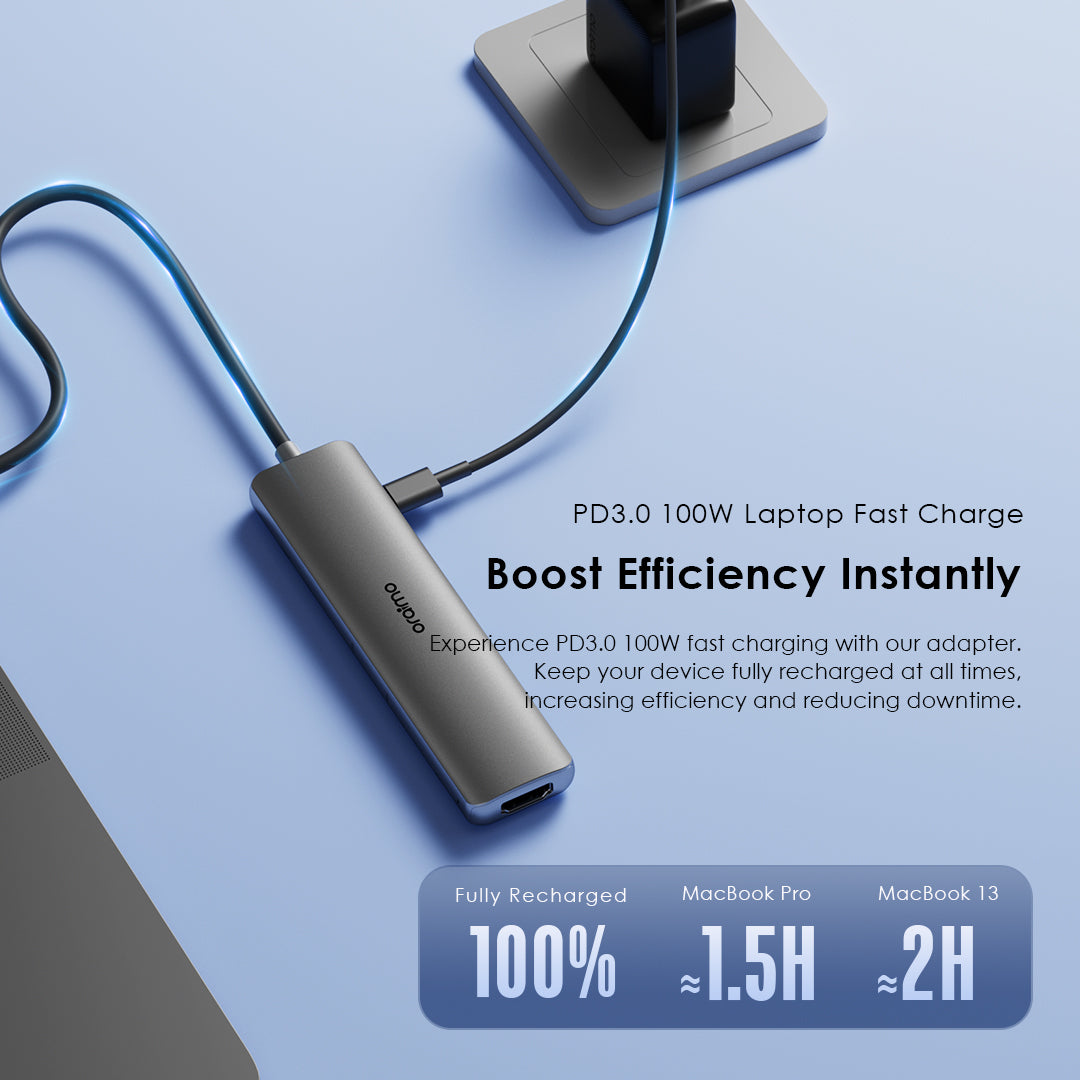 PowerTrans USB Hub 7-IN-1