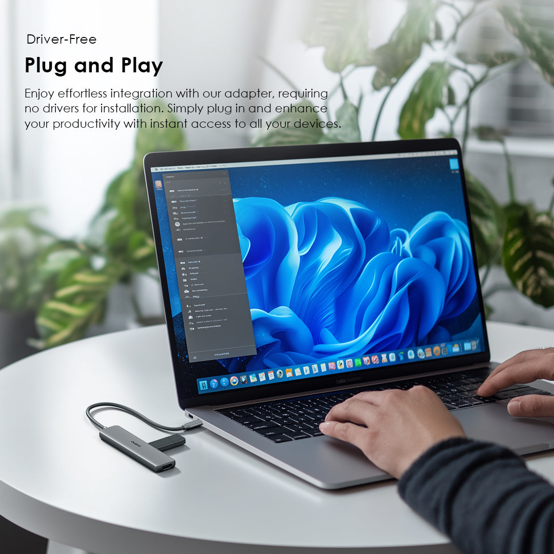 PowerTrans USB Hub 7-IN-1