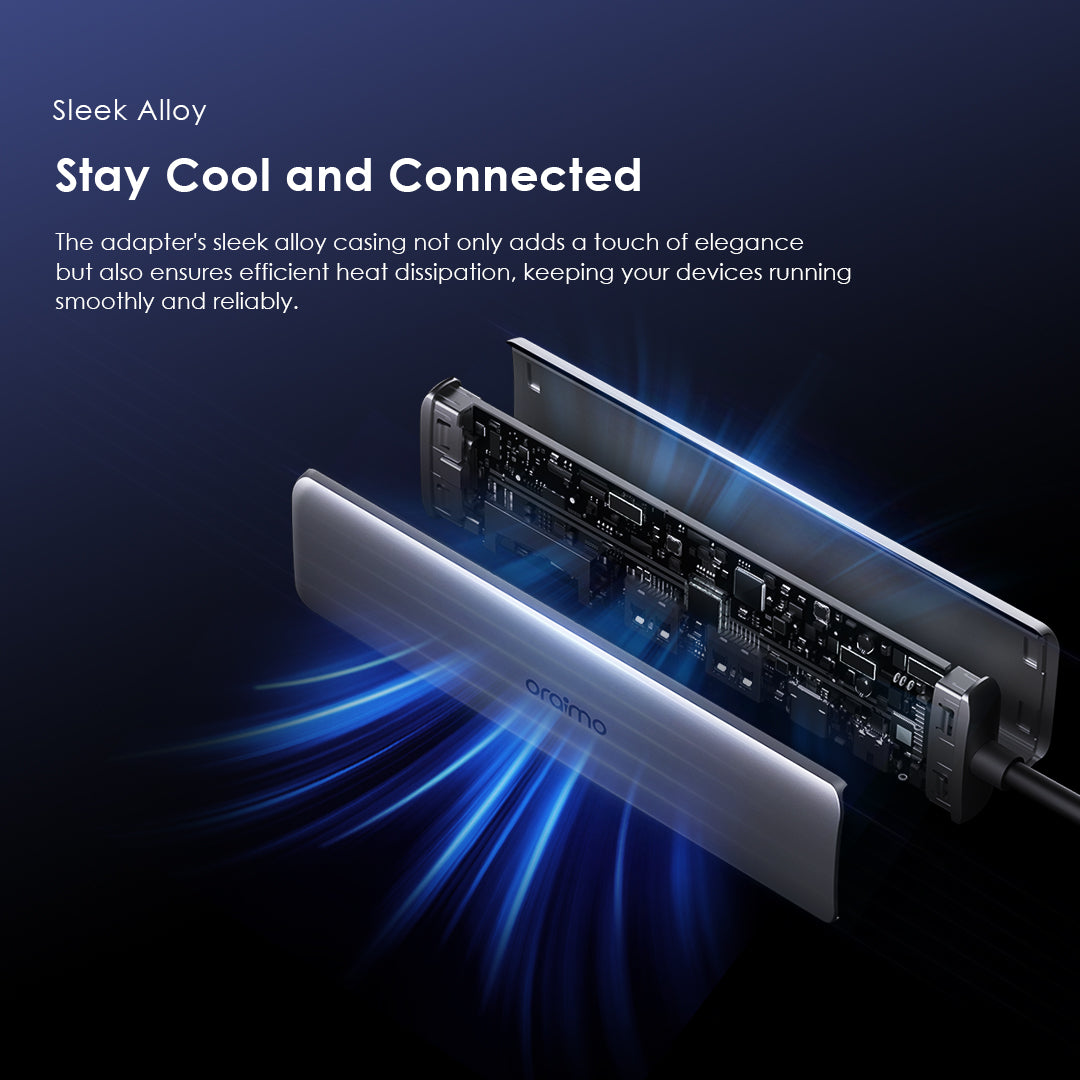 PowerTrans USB Hub 7-IN-1