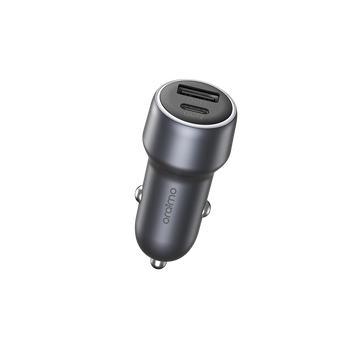 Bullet 48 – 48W Car Charger, Dual Output & Compact Size