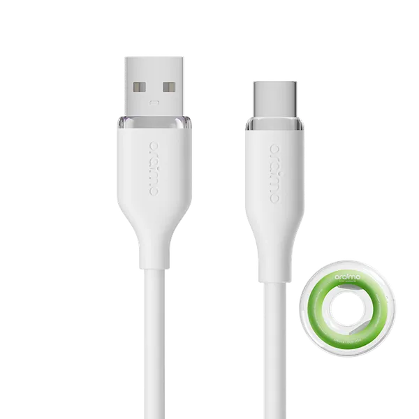 SilkLine – USB-A to Type-C Cable, 1M, 3A Fast Charge & Durable