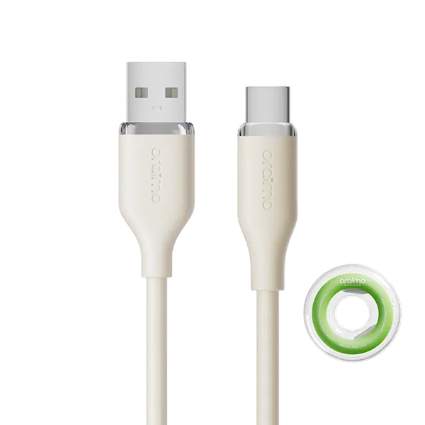 SilkLine – USB-A to Type-C Cable, 1M, 3A Fast Charge & Durable
