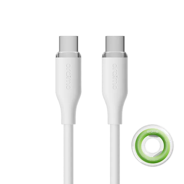 SilkLine – 60W Type-C to Type-C Cable, 1M, Durable & Dust Resistant