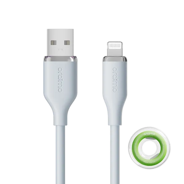 SilkLine – USB-A to Lightning Cable, 1M, 2.4A Fast Charge & Durable