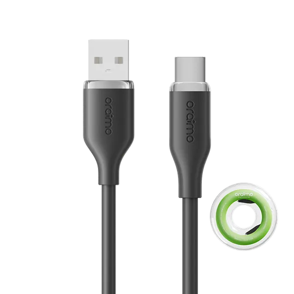 SilkLine – USB-A to Type-C Cable, 1M, 3A Fast Charge & Durable