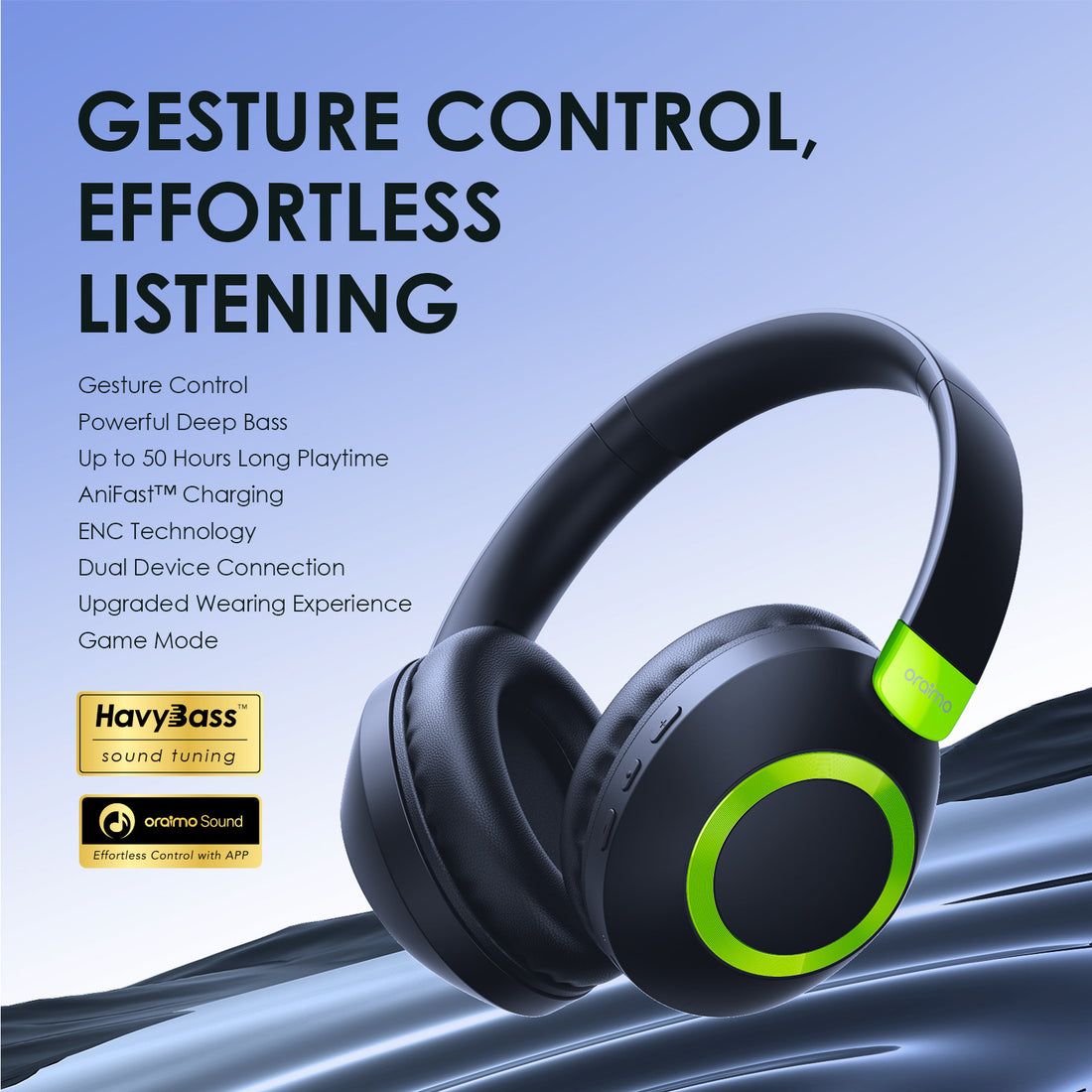 BoomPop 2S – Gesture Control, 60h Battery, Bass Boost & ENC Mic