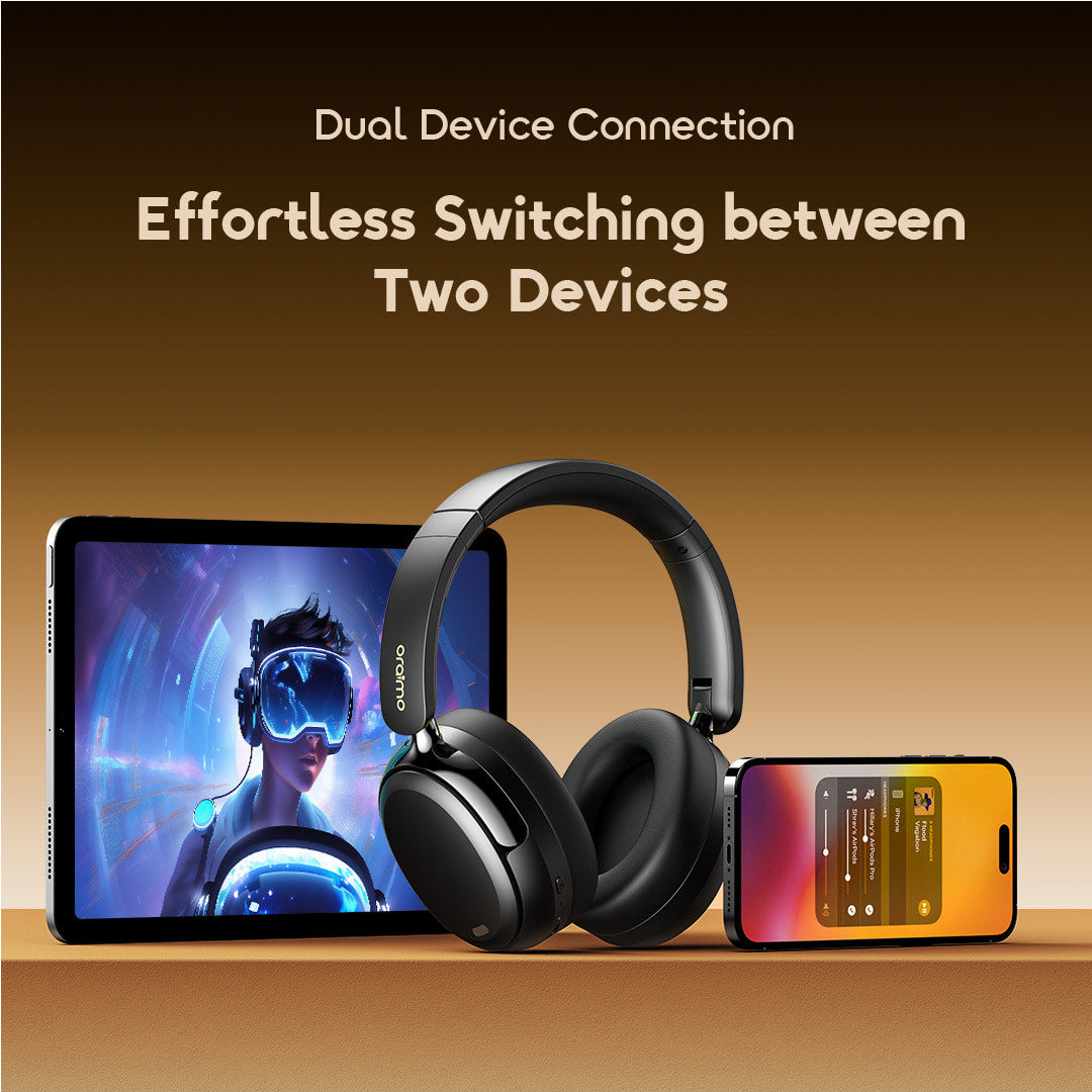 BoomPop N – ANC, 65h Battery, Sound360™ Spatial Audio & Dual Connection