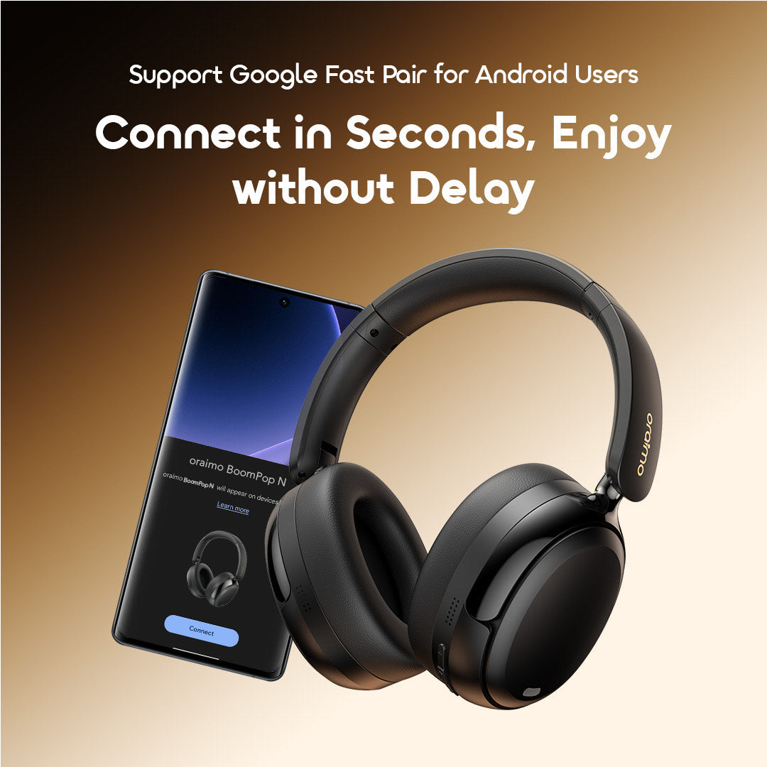 BoomPop N – ANC, 65h Battery, Sound360™ Spatial Audio & Dual Connection
