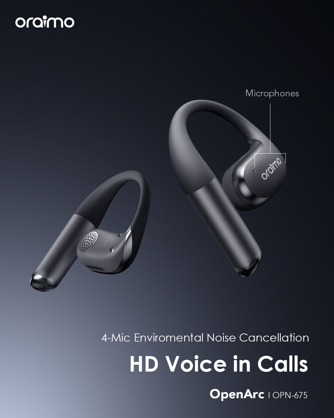 OpenArc – Open-Ear Comfort, 36h Battery, Bass Boost