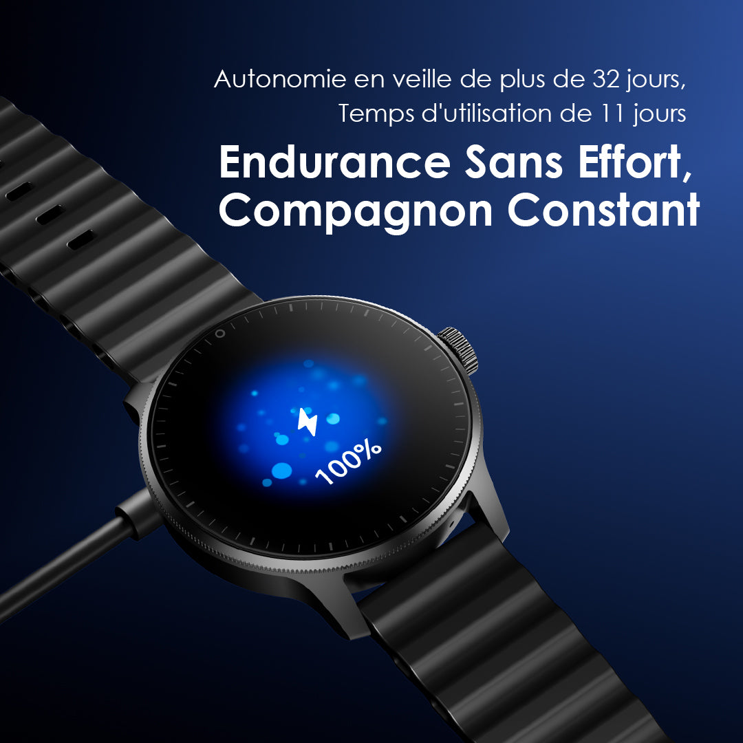 Watch 5R Pro – AMOLED with Bluetooth Calls & 32-Day Battery