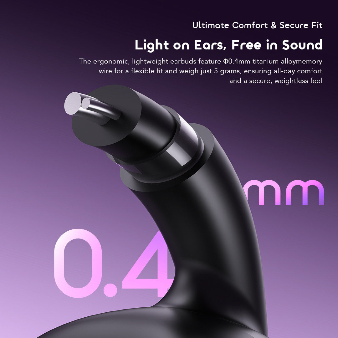 OpenSnap – Open-Ear Fit, ENC Mic & 26h Battery,