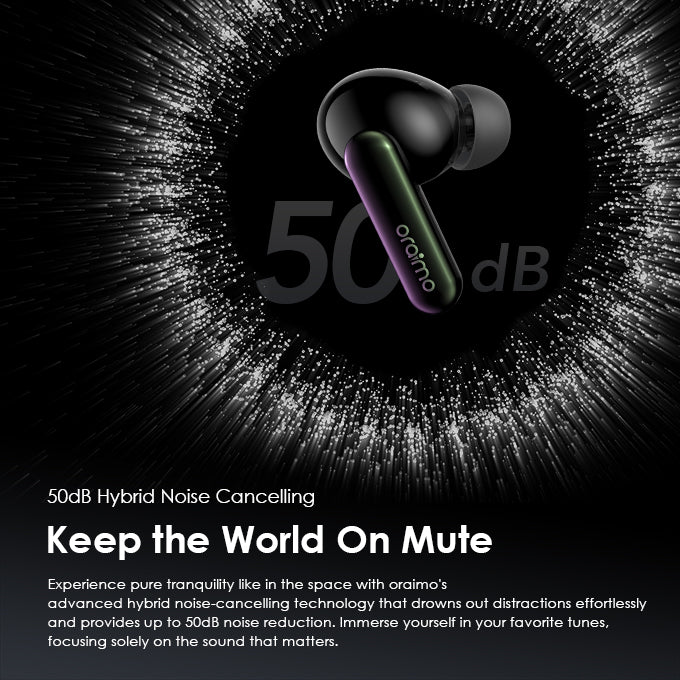 SpaceBuds - ANC Hybride, 40h Battery, BT 5.4