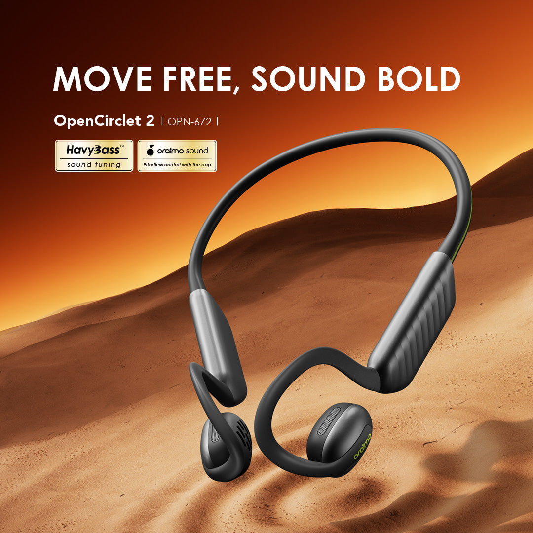 OpenCirclet 2 – Open-Ear Bluetooth Headset with Pedometer & 16h Battery
