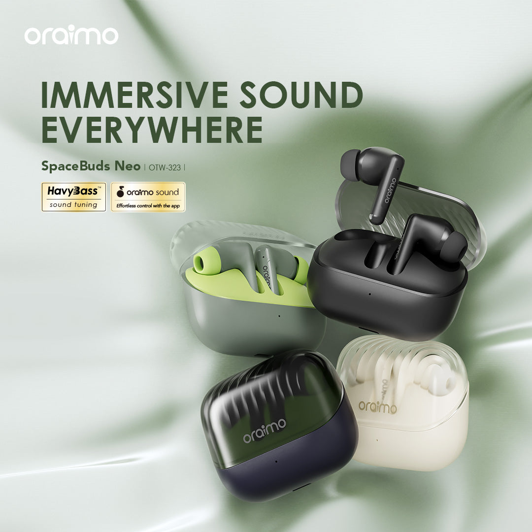 SpaceBuds Neo – BT 5.4, 30h Battery & ENC