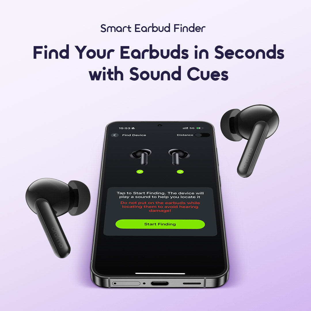 SpaceBuds Lite – 40h Playtime, ENC Calls & Powerful Bass