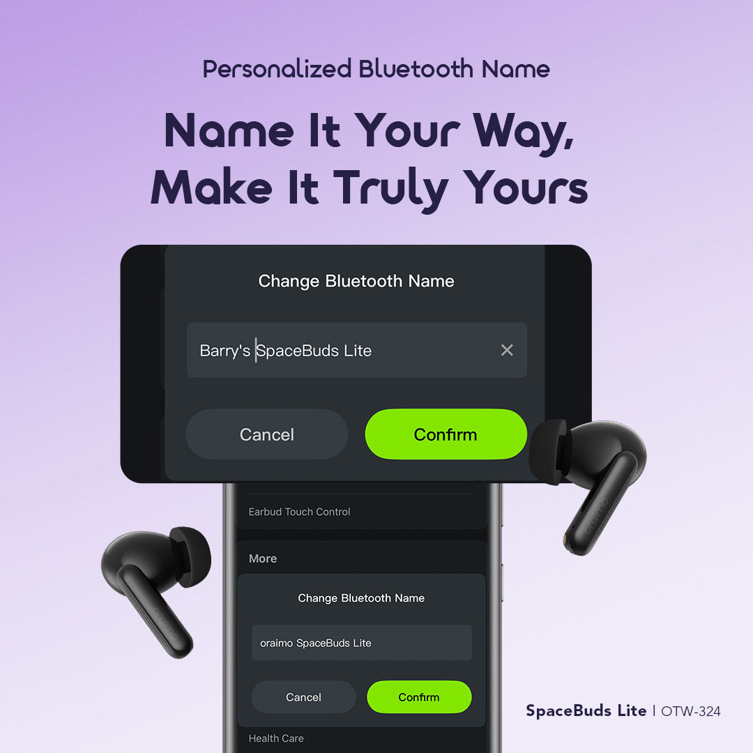 SpaceBuds Lite – 40h Playtime, ENC Calls & Powerful Bass