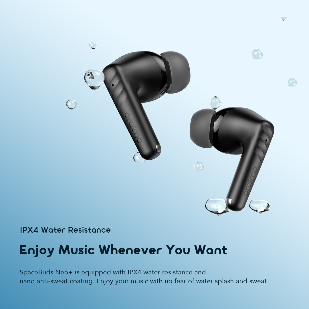 SpaceBuds Neo+, ANC, 30h Playtime & Sound360™ Spatial Audio