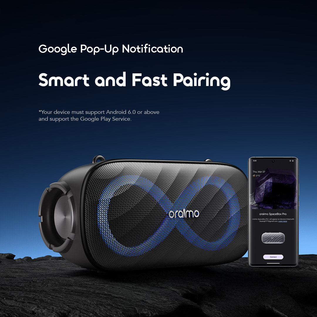 SpaceBox – 80W, Infinite Beat Lights & 27h Playtime