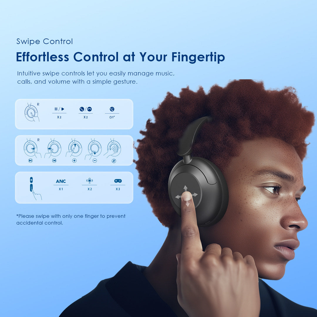 BoomPop Pro – ANC, 82h Battery, Gesture Control, Sound360 & ENC Mic