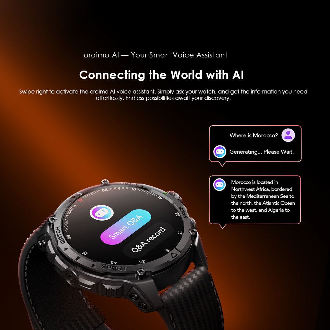 Watch GT – 1.43" AMOLED, GPS, 25-Day Battery & 3ATM Waterproof