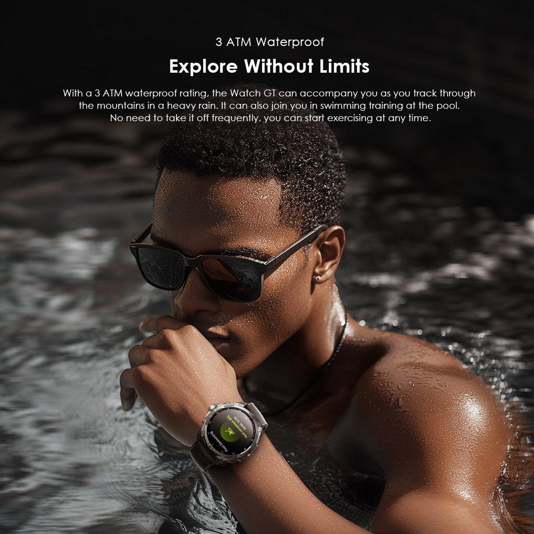 Watch GT – 1.43" AMOLED, GPS, 25-Day Battery & 3ATM Waterproof