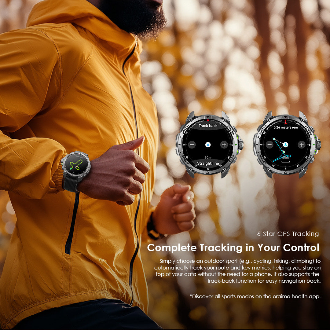 Watch GT – 1.43" AMOLED, GPS, 25-Day Battery & 3ATM Waterproof
