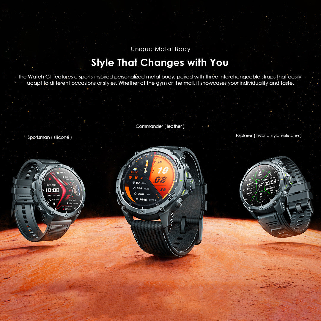 Watch GT – 1.43" AMOLED, GPS, 25-Day Battery & 3ATM Waterproof