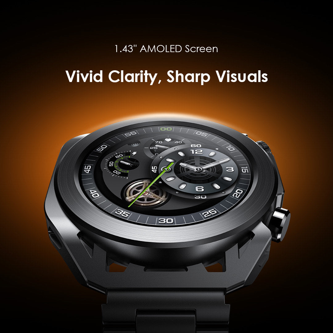 Watch Pro X – 1.43" AMOLED, 30-Day Battery & Premium Craft Design