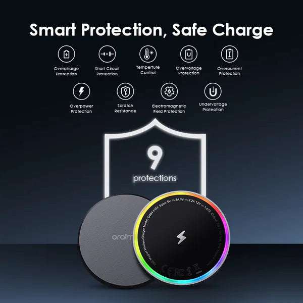 PowerDock – 15W Wireless Charger