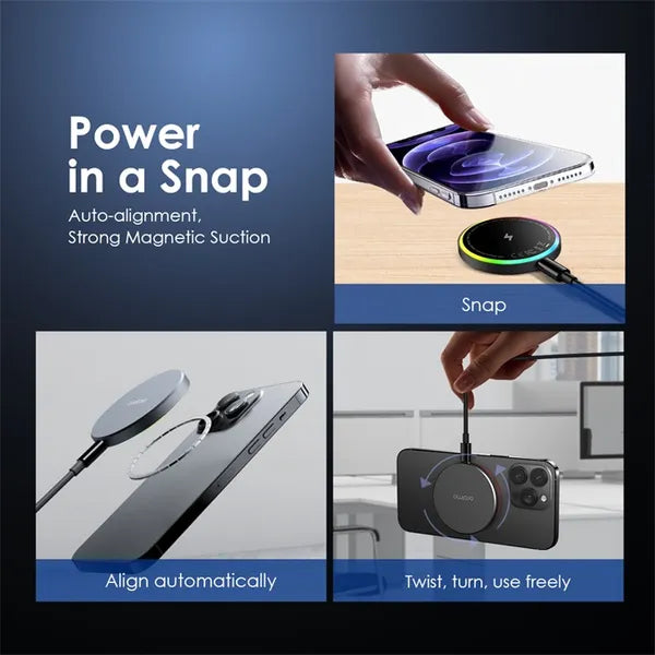 PowerDock – 15W Wireless Charger