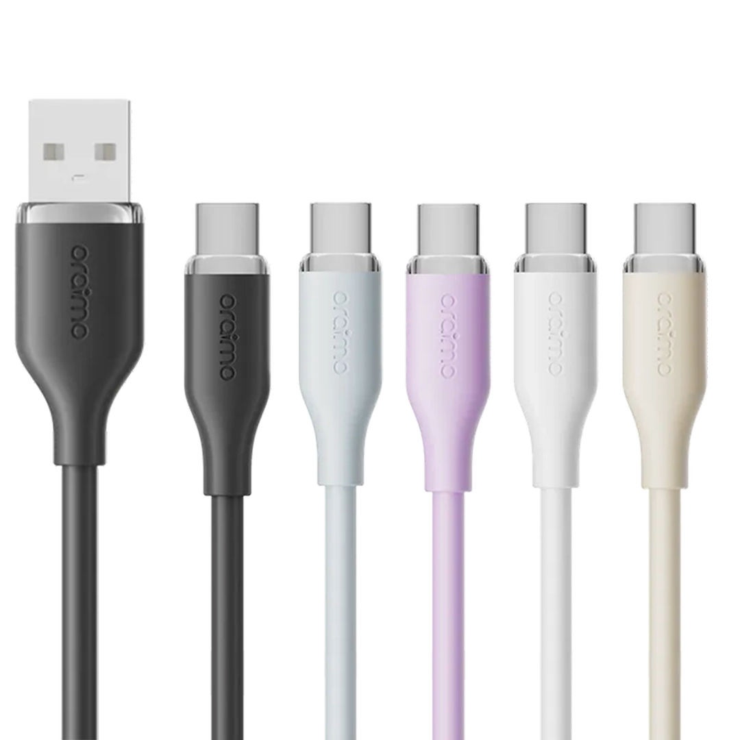 SilkLine – USB-A to Type-C Cable, 1M, 3A Fast Charge & Durable